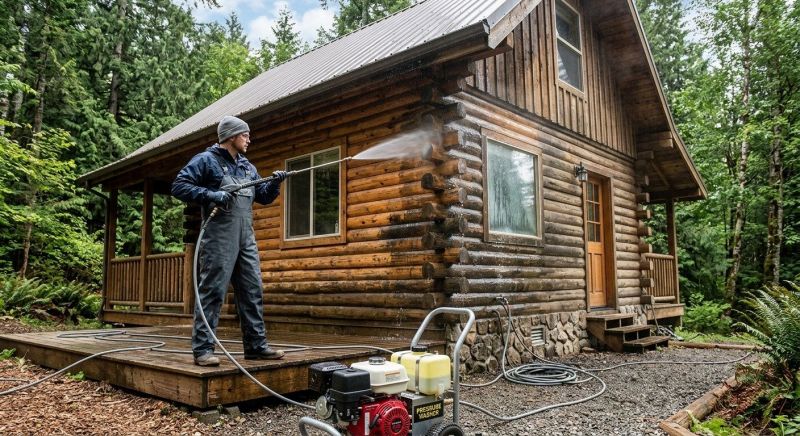 Cabin Pressure Washing Service