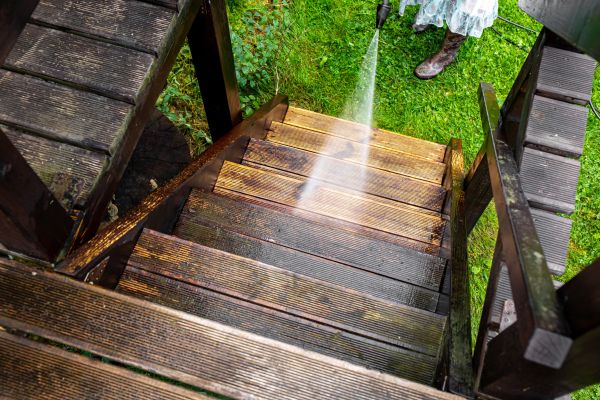 Wood Power Washing
